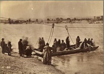 Bac près de Fort Laramie, Dakota, 1868